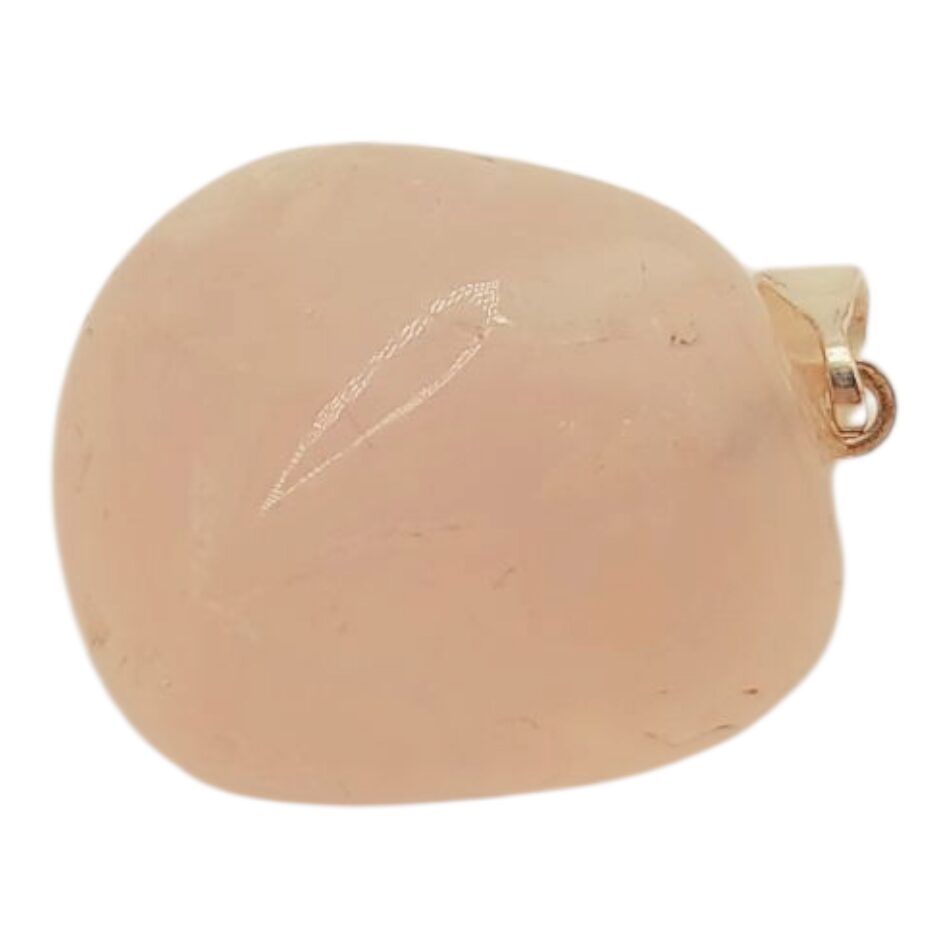 Pendentif de Quartz Rose