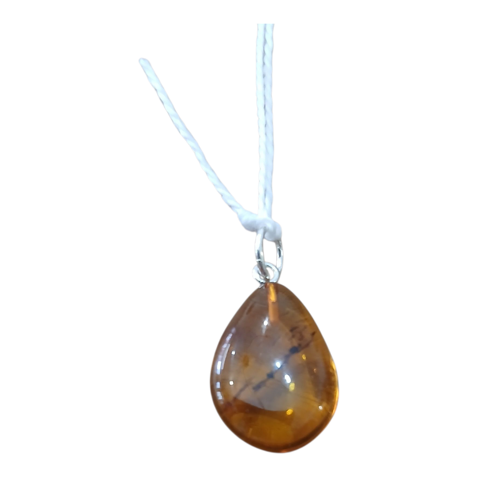Pendentif en argent d’Ambre