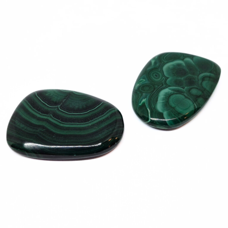 Malachite - Galet Plat