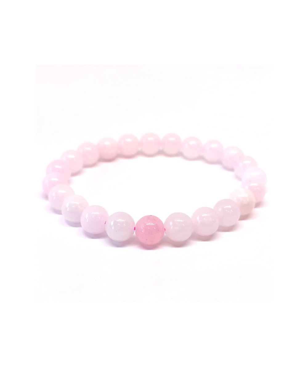 Mangano Calcite - Bracelet Boules 8 Mm