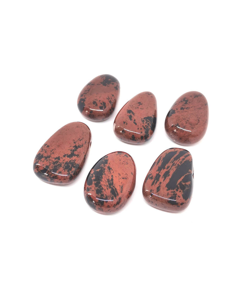 Obsidienne Acajou (Brune Ou Mahogany) - Pendentif Pierre Percée