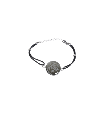 Obsidienne Dorée - Bracelet Métatron - Réglable