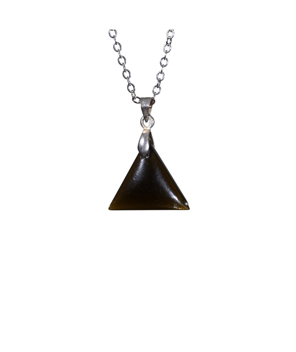 Obsidienne Dorée - Pendentif Bélière