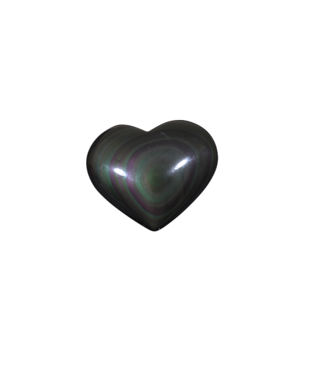 Obsidienne Oeil Céleste - Coeur à Poser