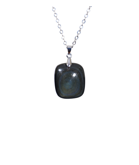 Obsidienne Oeil Céleste - Pendentif Bélière