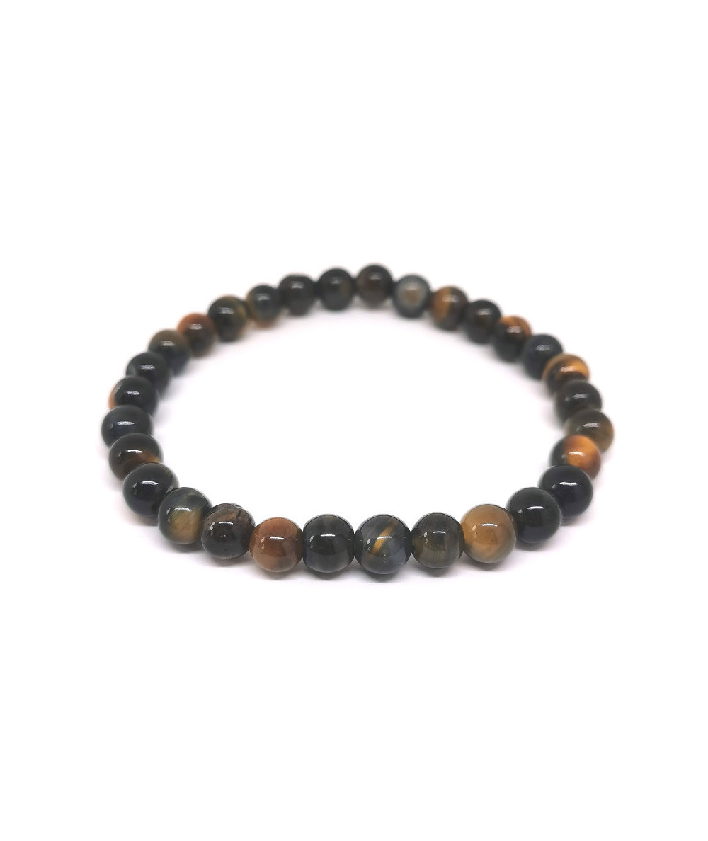 Oeil De Faucon - Bracelet Boules 6 Mm