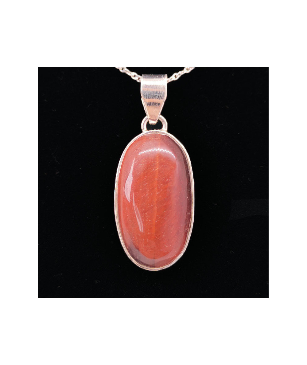 Oeil De Taureau (Oeil De Boeuf) - Pendentif Serti Argent