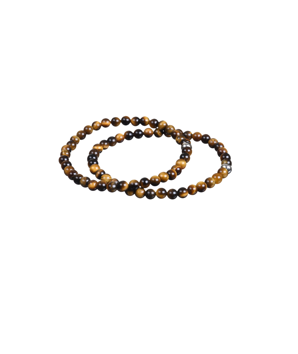 Oeil De Tigre - Bracelet Boules