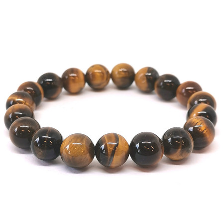 Oeil de Tigre - Bracelet Boules