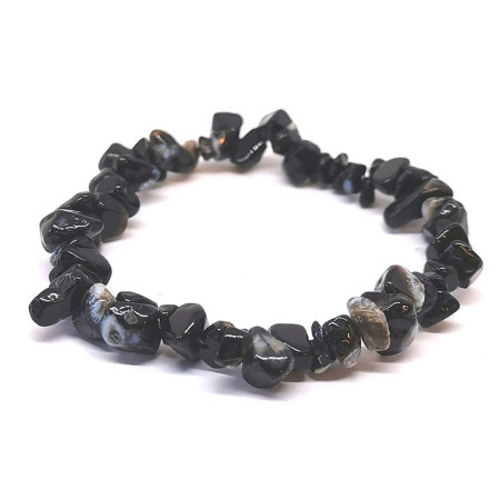 Onyx Noir - Bracelet Baroque (Chips)