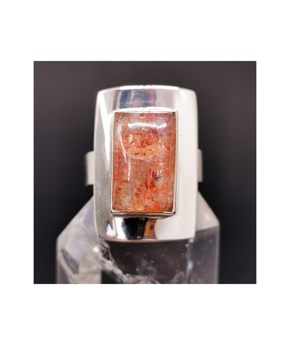 Pierre De Soleil - Bague Sertie Argent - AAA+