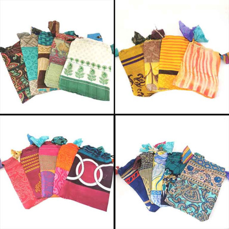 Pochette en tissu – Rangement ou emballage de pierres