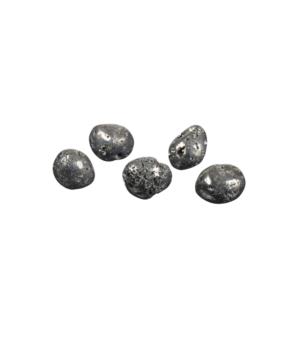 Pyrite De Fer - Pierre Roulée