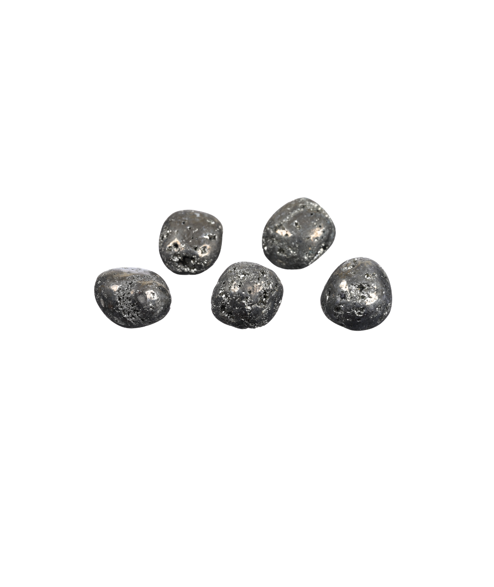 Pyrite De Fer - Pierre Roulée