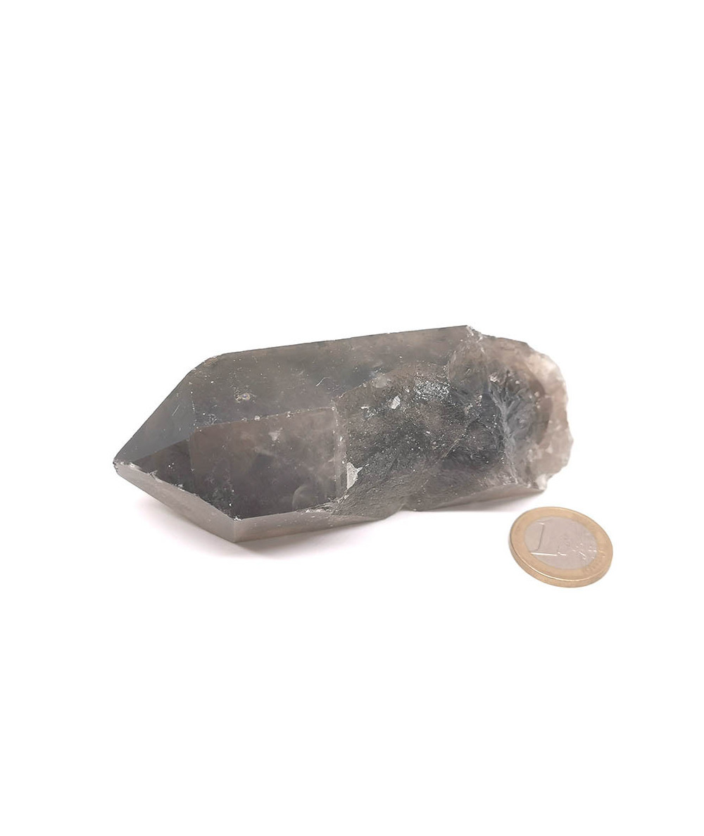 Quartz Fumé - Pointe Brute - Mono-Terminée - Grand Modèle