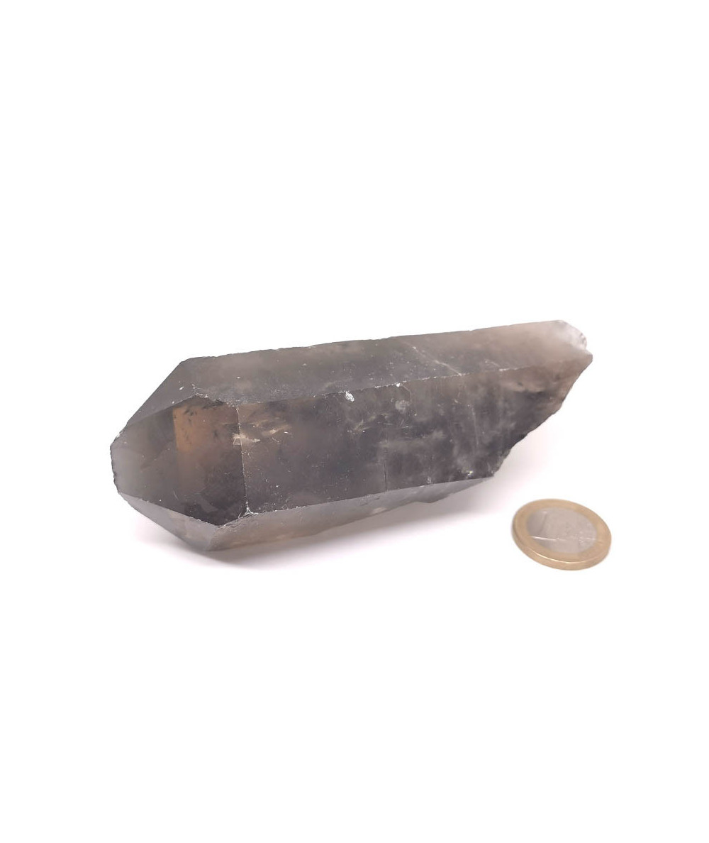 Quartz Fumé - Pointe Brute - Mono-Terminée - Grand Modèle