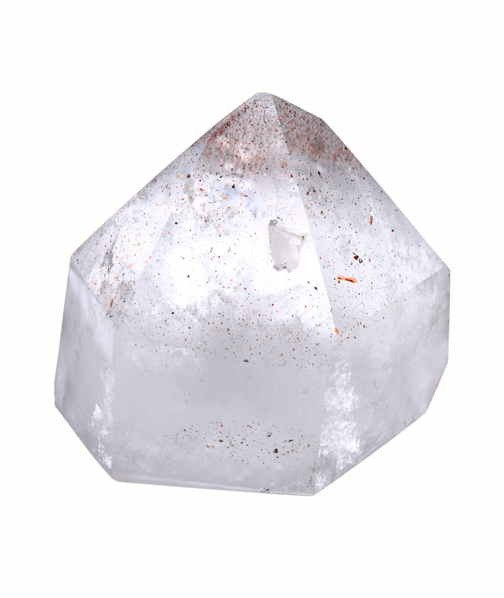 Quartz Hématoïde - Pointe Polie