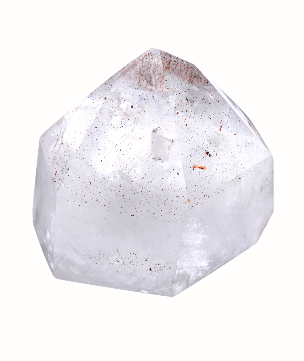 Quartz Hématoïde - Pointe Polie