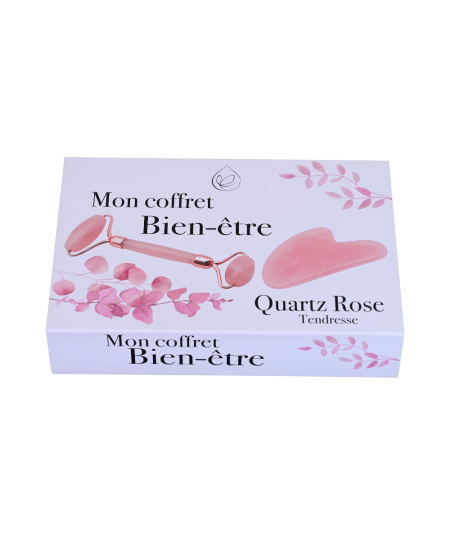 Quartz rose - Coffret bien-être tendresse