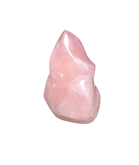 Quartz Rose - Flamme Polie