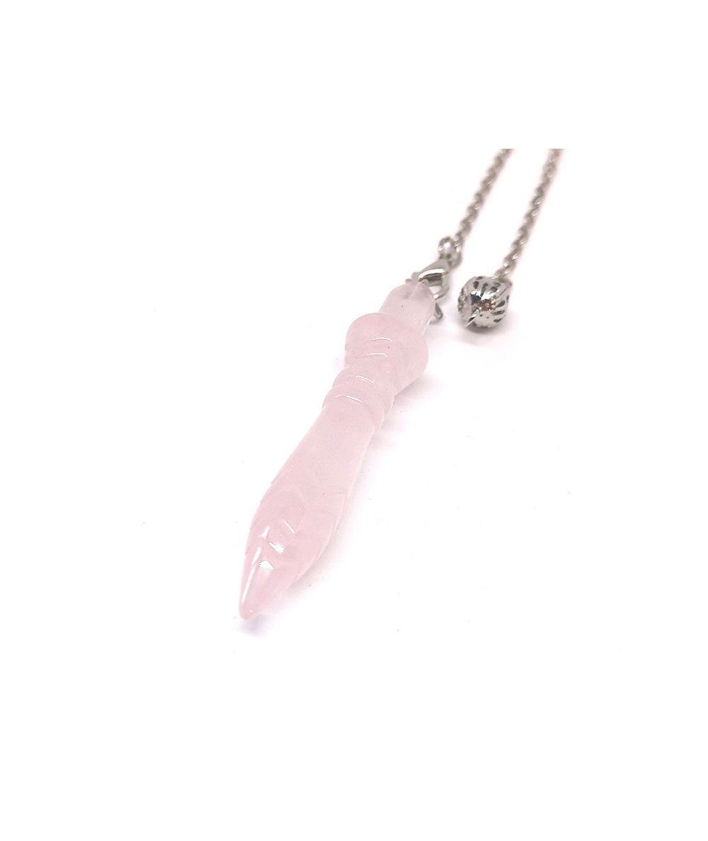 Quartz Rose - Pendule - Egyptien THOT