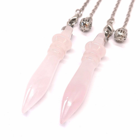 Quartz Rose - Pendule - Egyptien THOT