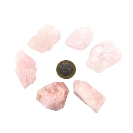Quartz Rose - Pierre Brute