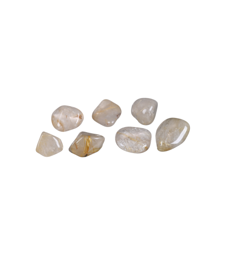 Quartz Rutile - Pierre Roulée