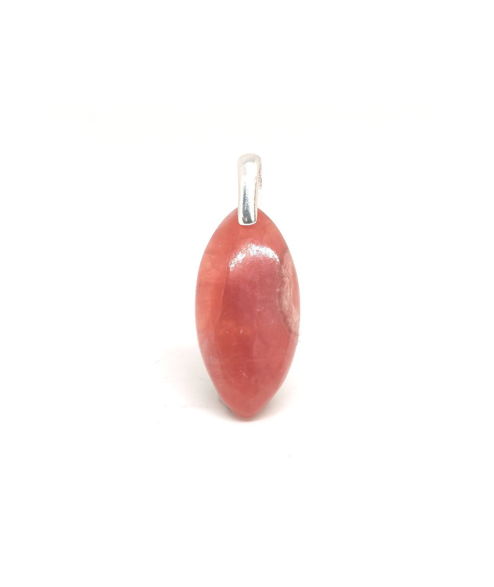 Rhodochrosite - Pendentif Bélière Argent