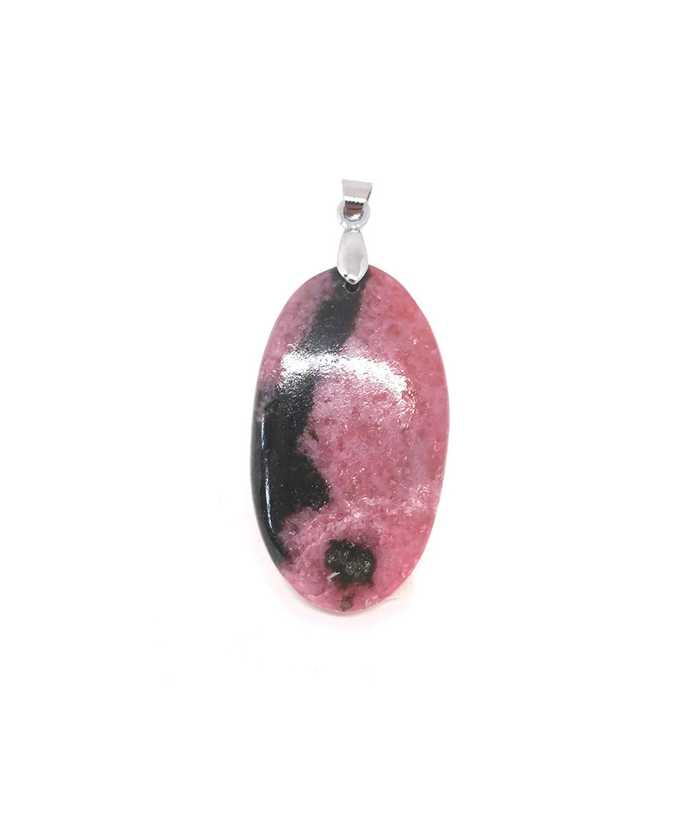 Rhodonite - Pendentif Bélière - Cabochon