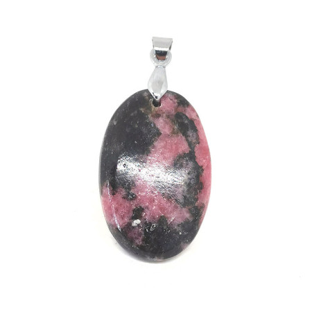 Rhodonite - Pendentif Bélière - Cabochon