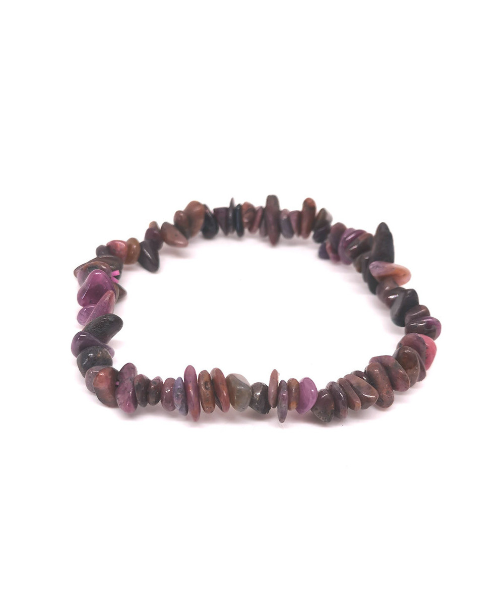 Rubis (Corindon) - Bracelet Baroque (Chips)
