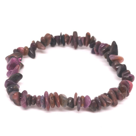 Rubis (Corindon) - Bracelet Baroque (Chips)