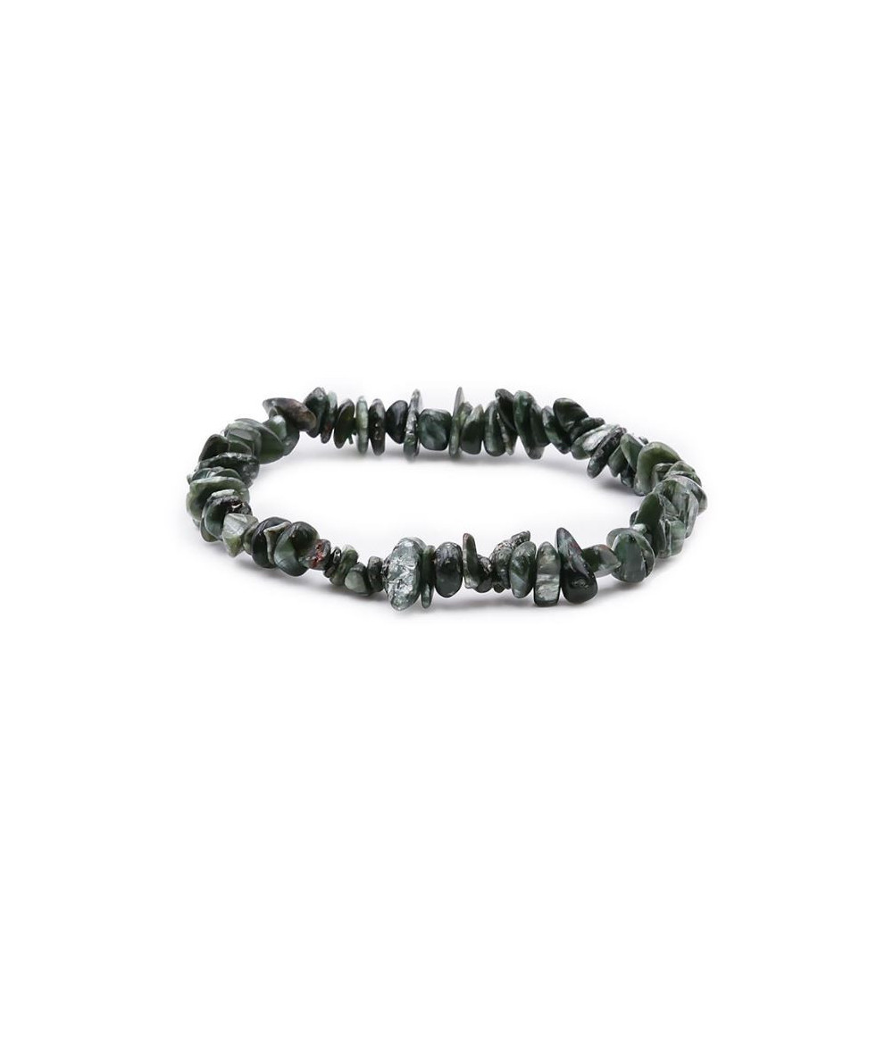 Séraphinite (Clinochlore) - Bracelet Baroque (Chips)