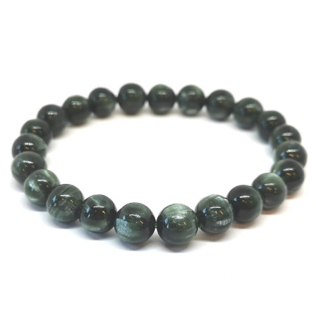 Séraphinite (Clinochlore) - Bracelet Boules 8 Mm