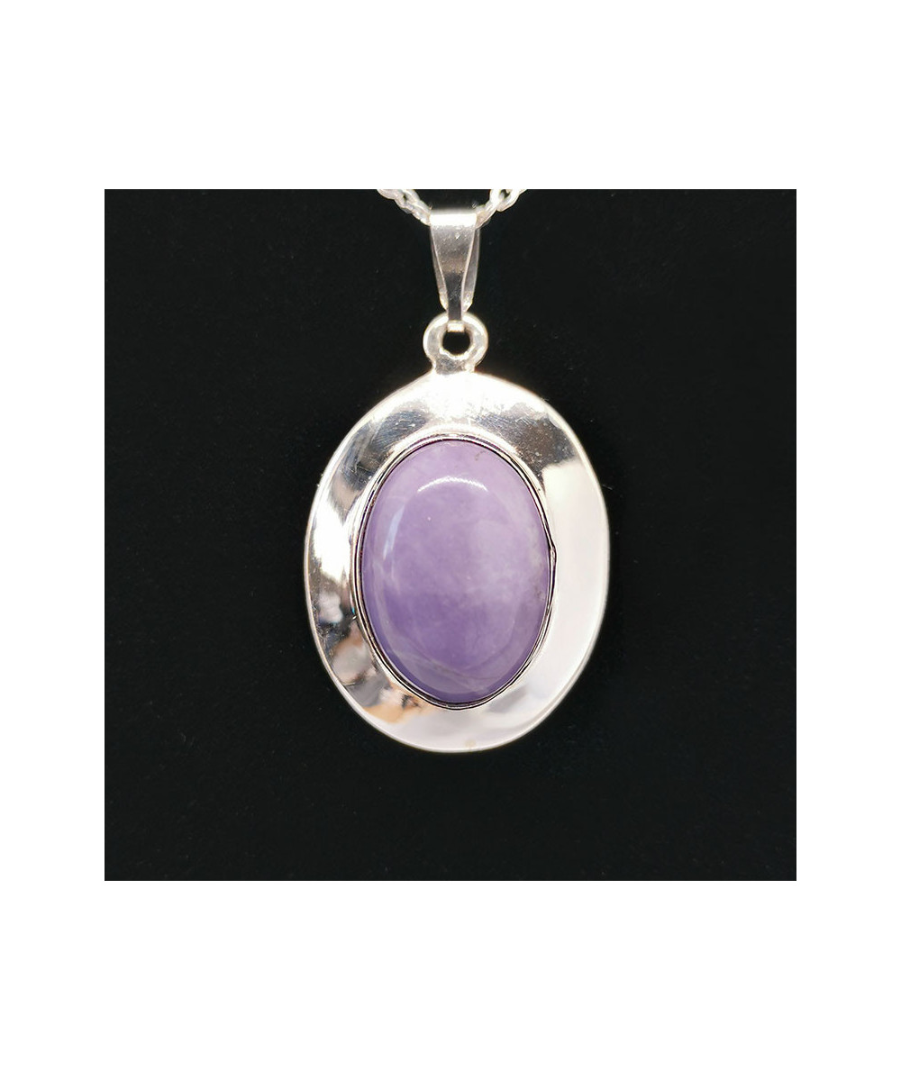 Tiffany Stone - Pendentif Serti Argent