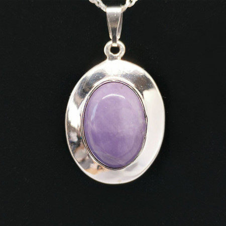 Tiffany Stone - Pendentif Serti Argent