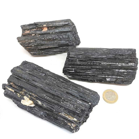Tourmaline Noire Fibreuse - Bloc Brut
