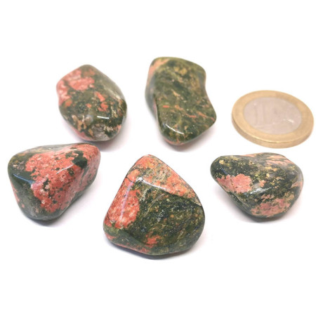 Unakite - Pierre Roulée